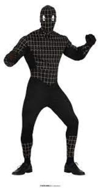 Black spiderman Maat L