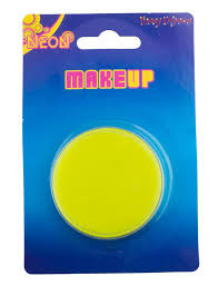 Schmink neon geel