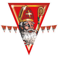 Vlaggenlijn sinterklaas 5 mtr plastic