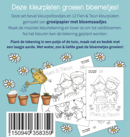 Kleurplaten van groeipapier