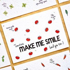 Groeikaart – Tomaat “Make Me Smile”