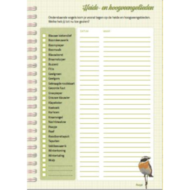 Mijn Vogeltuin Doe-en Notitieboek