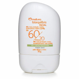 Natura, Face Protection Gel Cream SPF 60/ FPUVA 20