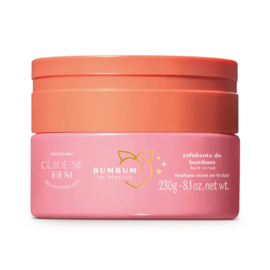 O Boticário , Cuide-se Bem  Exfoliating Cream for your Bum (Pessegura) Peach,  230g