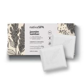 O Boticario Nativa Spa Nativa SPA Jasmin Sambac Barsoap  2 x 90g cada