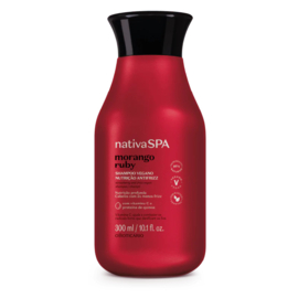 O Boticario , Shampoo Nativa Spa Morango Ruby, 300ml