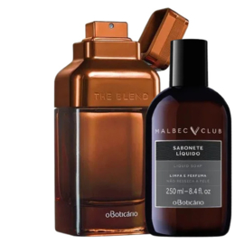 O Boticario , The Blend gift set , The Blend Eau de Parfum + Vloeibare Zeep Malbec Club