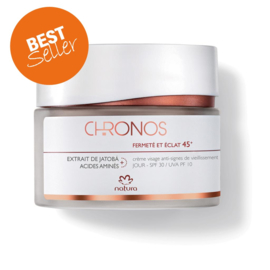 Anti-aging day face cream spf 30 45+ - chronos - 40ml