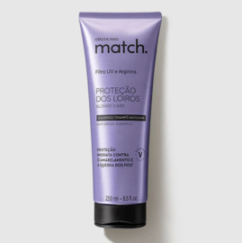 O Boticario, Match Shampoo Protection For Blond Hair, 250ml