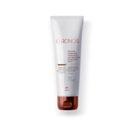 Natura, protector spf 50 - medium dark - chronos - 50ml