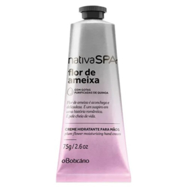 O Boticario, Nativa Spa Creme Hidratante para Mãos Desodorante Flor de Ameixa, 75g