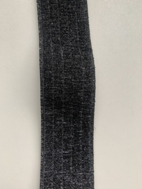 Lurex elastiek met strepen per meter (40mm) 