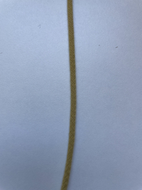 Katoenen koord okergeel dun per meter (3mm)
