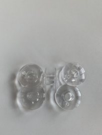 Zakje plastic spoeltjes  bol (5 stuks)