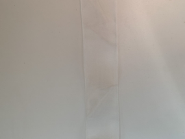 Transparant nylon gordijnband  per meter (60 - 77mm)