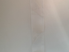 Transparant nylon gordijnband  per meter (60 - 77mm)
