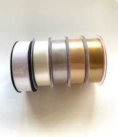 Satijn lint per meter (25mm)