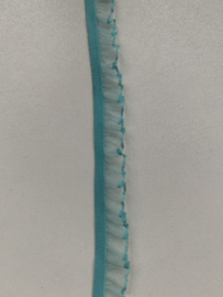 Organza rouche elastiek (lingerie) per meter (13mm)