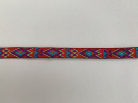 Sierband Aztekenmuster/Ibiza per meter (15mm)
