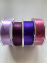 Satijn lint per meter (25mm)