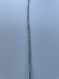 Katoenen koord oudgroen dun per meter (3mm)