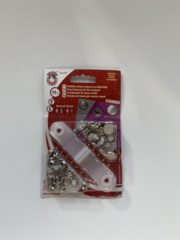 Koh-I-Noor Inslagdrukkers paarlemoer per blisterverpakking 15 stuks (Ø 12,6 mm)