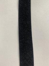 Lurex elastiek per meter (25mm)