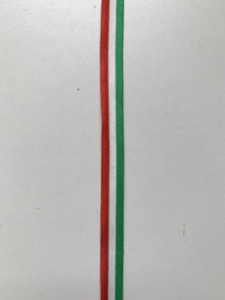 Lint Italiaanse vlag per meter (12mm)