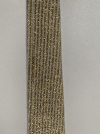 Lurex elastiek per meter (40mm)