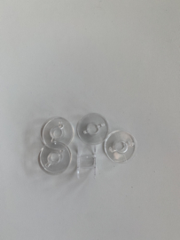 Zakje plastic spoeltjes laag (5 stuks)
