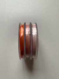 Satijn lint per meter (7 mm)
