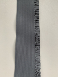 Sierelastiek rouche per meter  (60mm)