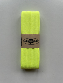 Oaki Doki Jersey Biasband  Neon per bosje 3 meter (20mm)