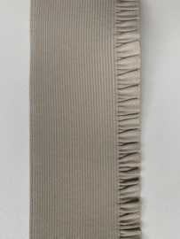 Sierelastiek rouche per meter  (60mm)