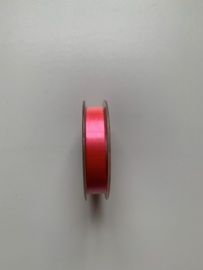 Satijn lint neon roze per meter (15mm)