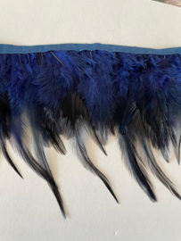 Verenband kobalt donkerblauw per meter (90mm)