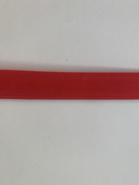 Gekleurd glad stevig elastiek per meter (15mm)