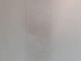 Transparant nylon gordijnband  per meter (60 - 77mm)