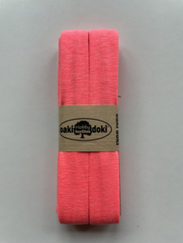 Oaki Doki Jersey Biasband  Neon per bosje 3 meter (20mm)