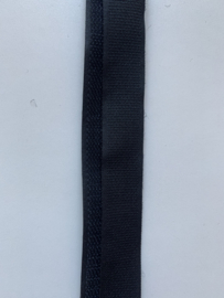 Naaibaar klittenband per meter zwart (20mm)