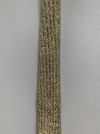 Lurex elastiek per meter (25mm)