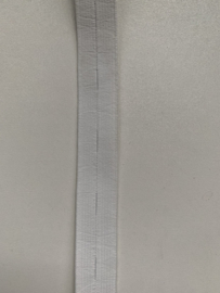 Knoopsgaten elastiek per meter (18mm)