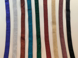 Lurex elastiek per meter (25mm)