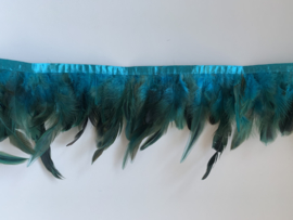 Verenband turquoise per meter (150mm)