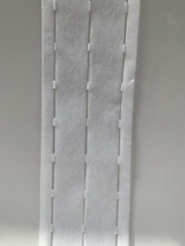 Vlieseline tailleband zwart (plak en vouw om) per meter (30mm)