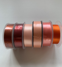 Satijn lint per meter (25mm)