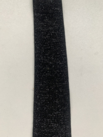 Lurex elastiek per meter (40mm)