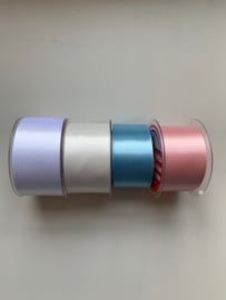 Satijn lint per meter;  50mm