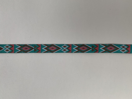 Sierband Aztekenmuster/Ibiza per meter (15mm)