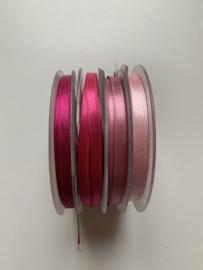 Satijn lint per meter (7 mm)